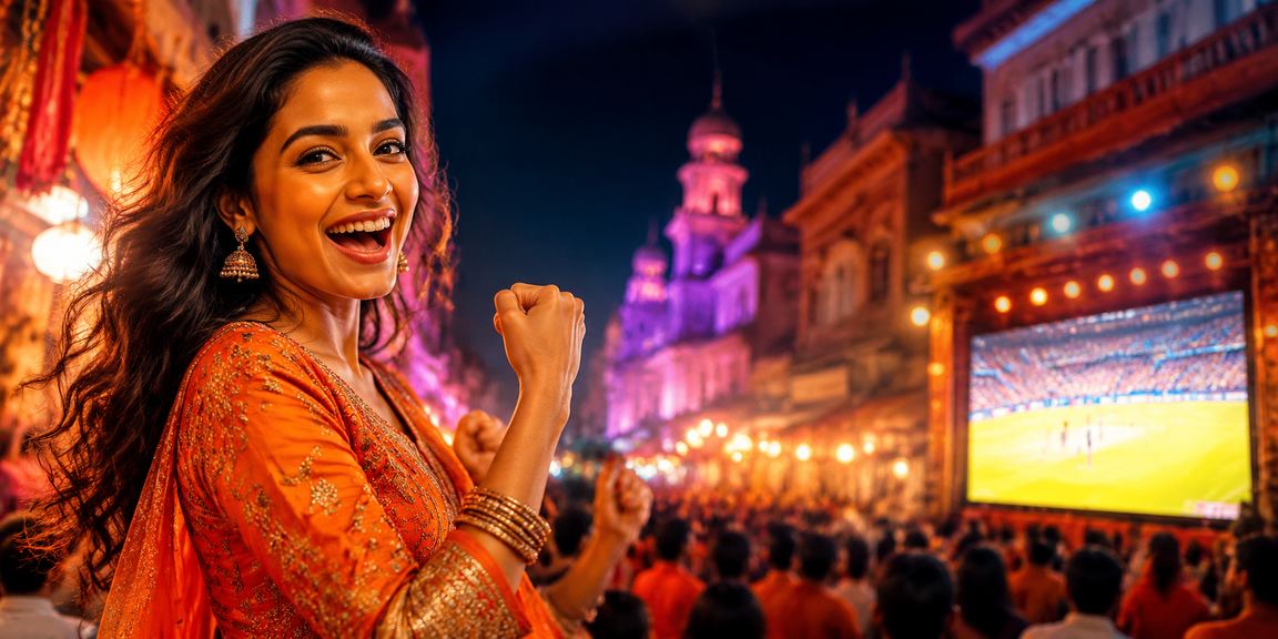 Mobile betting and payment interface in Bollywood casino setting